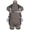 Safewaze PRO+ Slate Full Body Harness: Alu 3D, Alu QC Chest, TB Legs, S 020-1205